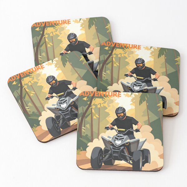 Item preview, ATV Adventure Club | Retro Off-Road Vintage T-Shirt Design designed and sold by Spirit of Siam.