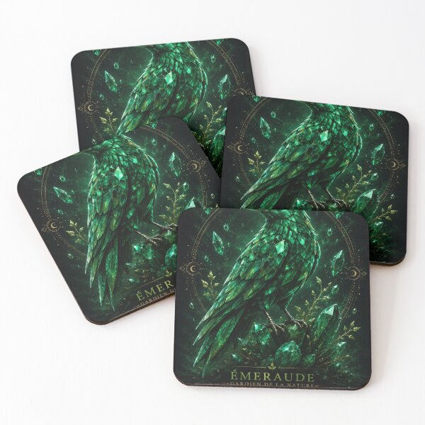 Item preview, Emerald Raven Guardian designed and sold by Axokris.