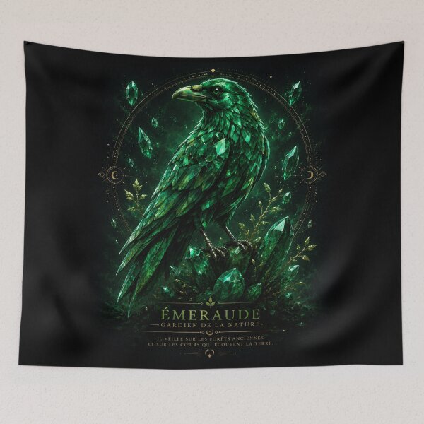 Item preview, Emerald Raven Guardian designed and sold by Axokris.