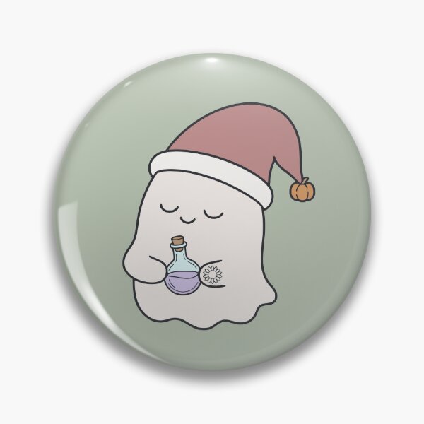 Item preview, Cozy Spooky Little Ghost with Halloween Magic Potion designed and sold by suncorner28.