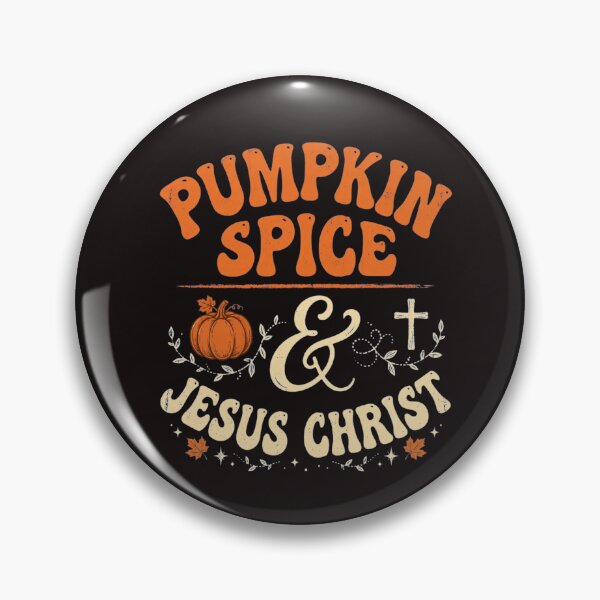 Item preview, Pumpkin Spice & Jesus Christ Retro Groovy Fall Christian Autumn designed and sold by Yellowriversss.