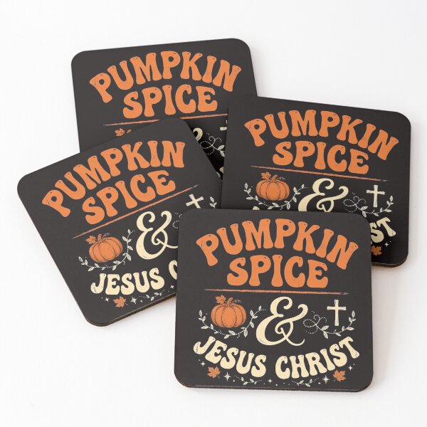 Item preview, Pumpkin Spice & Jesus Christ Retro Groovy Fall Christian Autumn designed and sold by Yellowriversss.