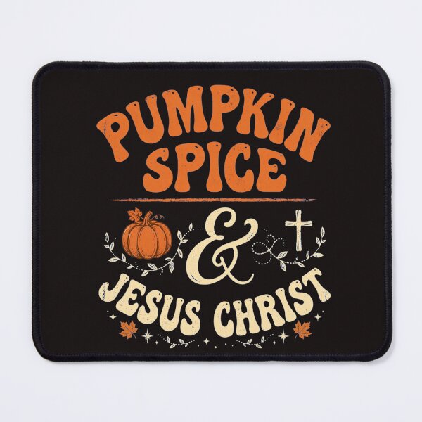 Item preview, Pumpkin Spice & Jesus Christ Retro Groovy Fall Christian Autumn designed and sold by Yellowriversss.