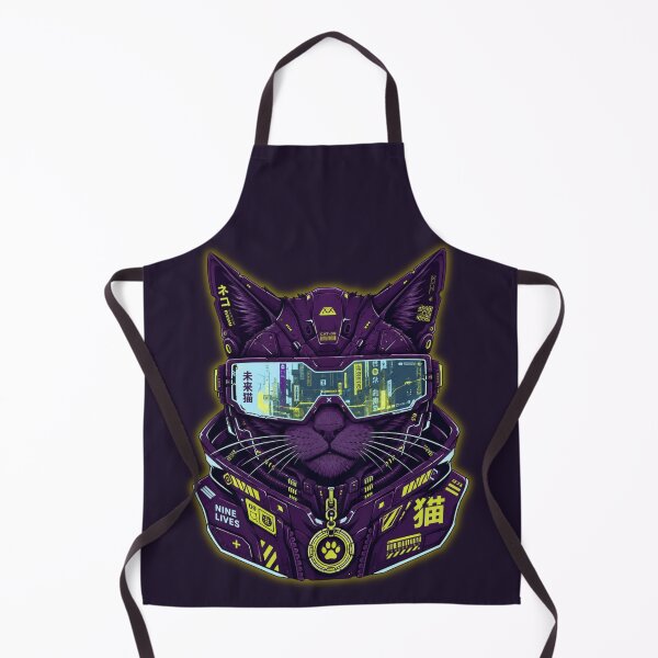 Item preview, Cyberpunk Cat Neon Sunglasses designed and sold by W&RParadise.