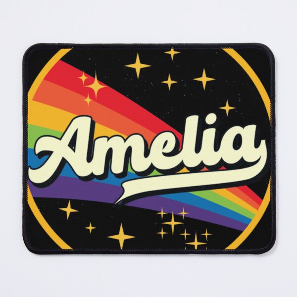 Item preview, Amelia Rainbow In Space Vintage Style designed and sold by Wonderdisi.