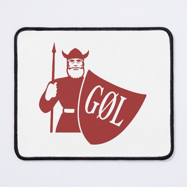 Item preview, Red Viking Warrior with Spear and GOL Shield designed and sold by kimgrq.