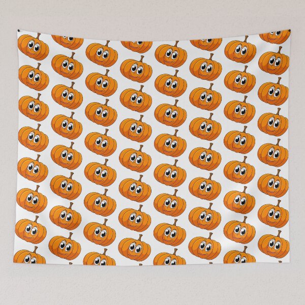 Item preview, Cute Smiling Pumpkin Cartoon designed and sold by priyanshustore.