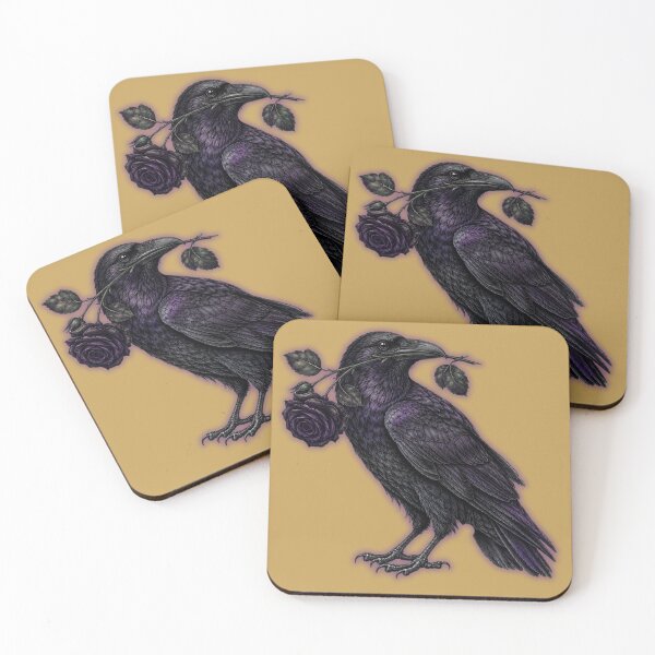 Item preview, Gothic Raven Black Rose designed and sold by W&RParadise.