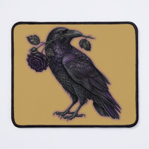 Item preview, Gothic Raven Black Rose designed and sold by W&RParadise.