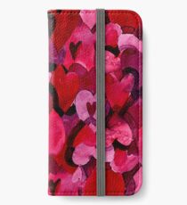 Adorable Watercolor Texture Bright Girly Design iPhone Wallet/Case/Skin