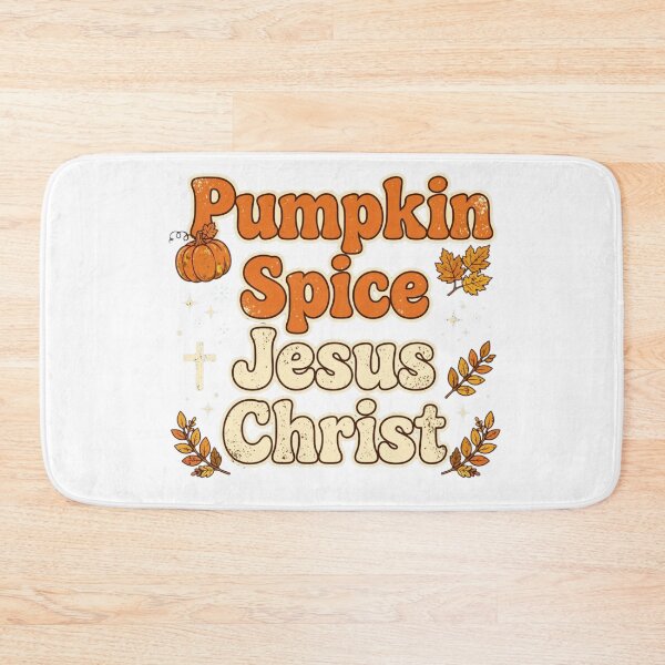 Item preview, Pumpkin Spice & Jesus Christ Retro Fall Christian designed and sold by Yellowriversss.