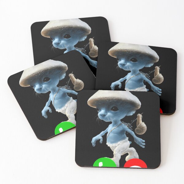 Item preview, Blue Cat Smurf Is Calling.. designed and sold by bangwoot.
