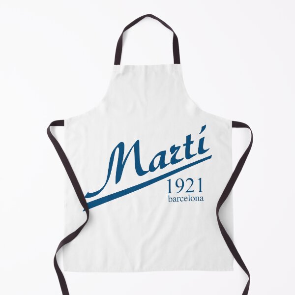 Item preview, Martí Barcelona 1921 Vintage Blue Script Logo designed and sold by kimgrq.