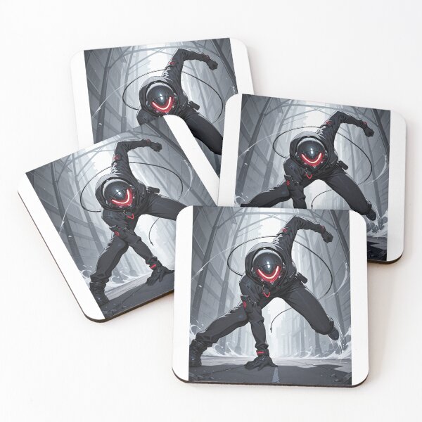 Item preview, Science-Fiction - Powerful Digital Avatar, Urban Futuristic Warrior with Piercing Gaze designed and sold by AnimeShin.