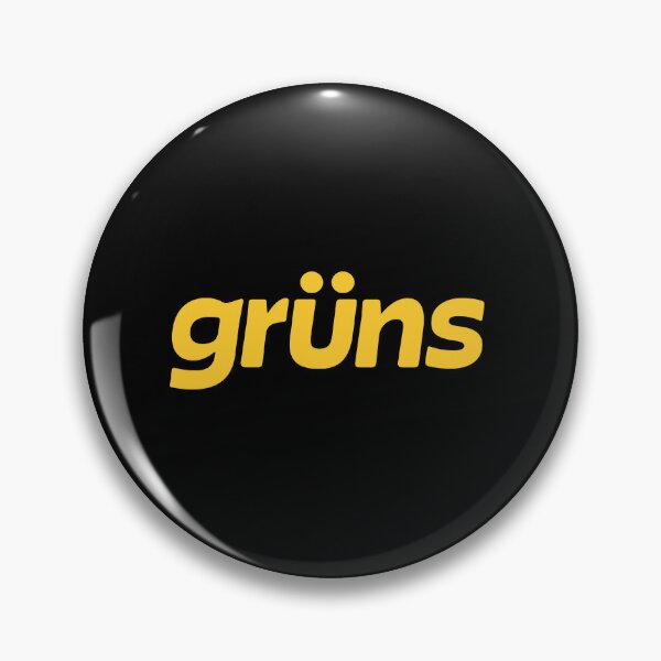 Item preview, Grüns Minimalist Yellow Logo designed and sold by kimgrq.