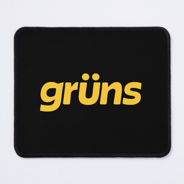 Item preview, Grüns Minimalist Yellow Logo designed and sold by kimgrq.