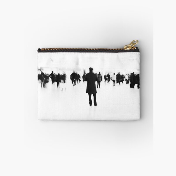 Item preview, Alone Inside the Moving Crowd designed and sold by UrbanNoirMood.