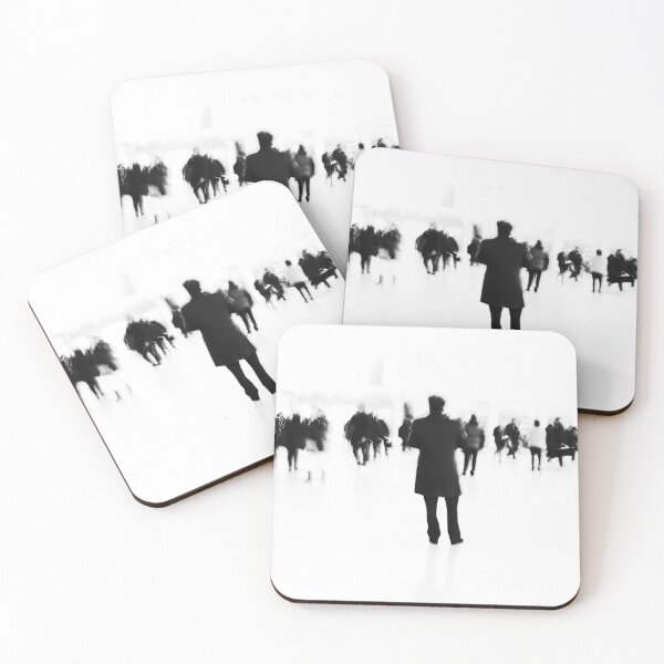 Item preview, Alone Inside the Moving Crowd designed and sold by UrbanNoirMood.