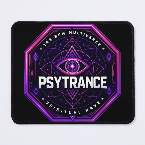 Item preview, Psytrance 145 BPM Multiverse Spiritual Rave Sign designed and sold by ZenRave Designs.