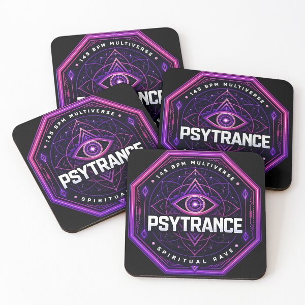 Item preview, Psytrance 145 BPM Multiverse Spiritual Rave Sign designed and sold by  ZenRave Designs.