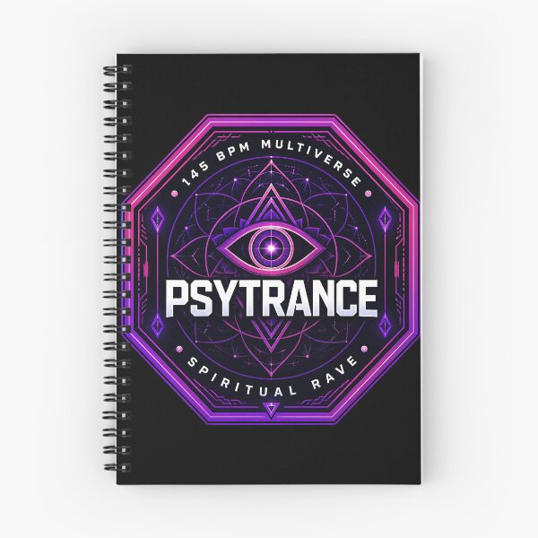 Item preview, Psytrance 145 BPM Multiverse Spiritual Rave Sign designed and sold by  ZenRave Designs.