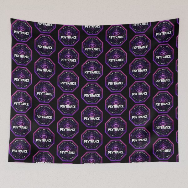 Item preview, Psytrance 145 BPM Multiverse Spiritual Rave Sign designed and sold by  ZenRave Designs.