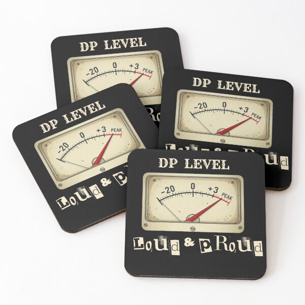 Item preview, DP Level Loud and Proud Audio Meter Vintage Design designed and sold by SK ArtNest.