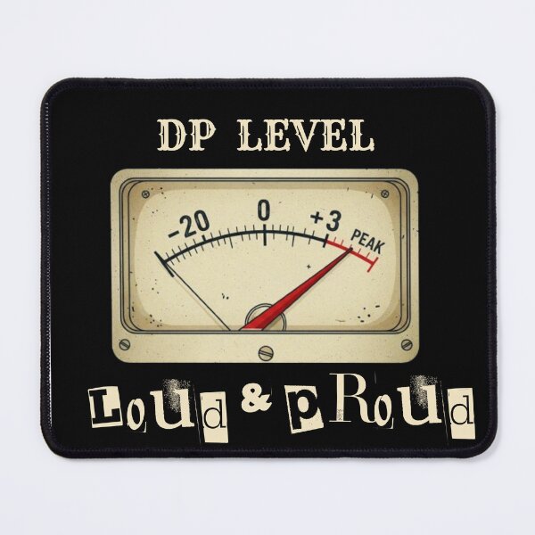 Item preview, DP Level Loud and Proud Audio Meter Vintage Design designed and sold by SK ArtNest.