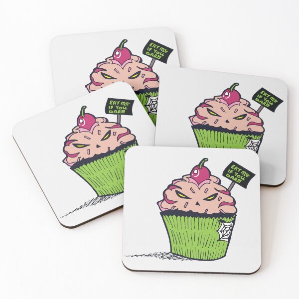 Item preview, haunted cupcake halloween snack  designed and sold by LauraCoxArt.