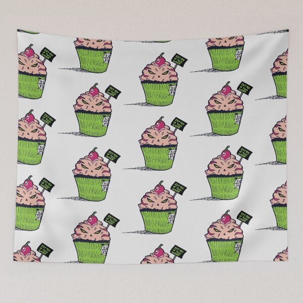 Item preview, haunted cupcake halloween snack  designed and sold by LauraCoxArt.