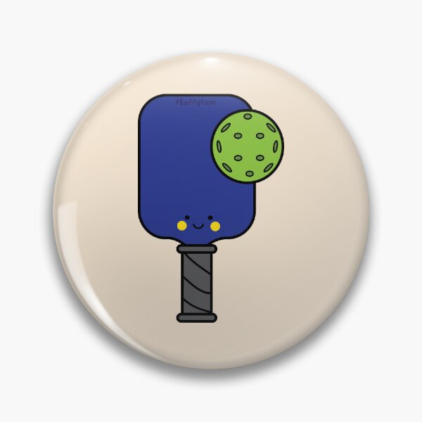 Item preview, Pickleball paddle and ball designed and sold by fluffyfamcraft.