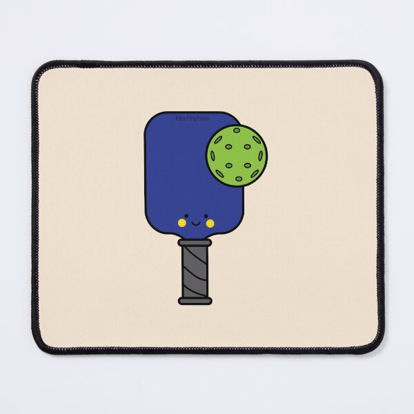 Item preview, Pickleball paddle and ball designed and sold by fluffyfamcraft.