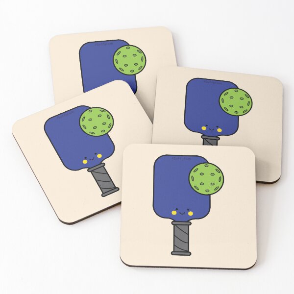 Item preview, Pickleball paddle and ball designed and sold by fluffyfamcraft.