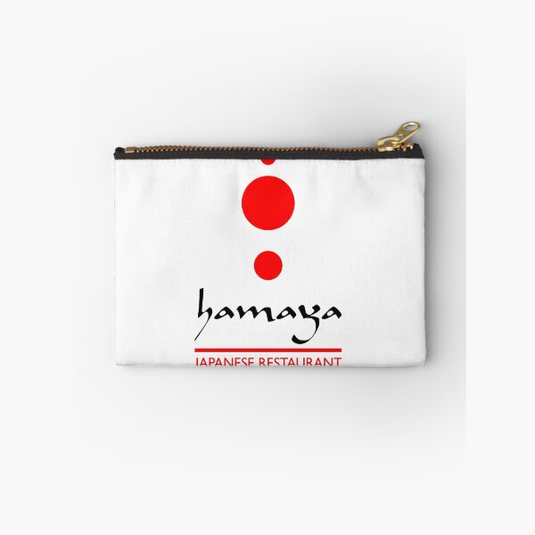 Item preview, Minimalist Red Dot Japanese Restaurant Logo on Black designed and sold by kimgrq.