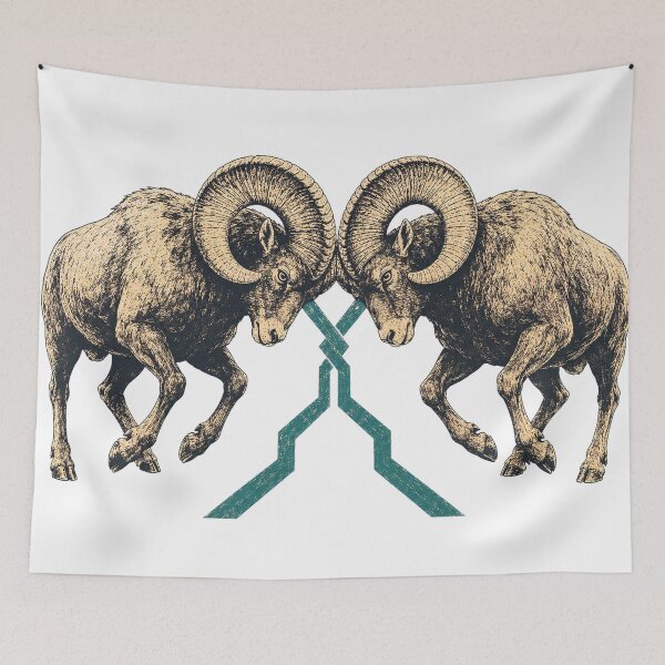 Item preview, Merge-Conflict Rams – Funny Developer Design designed and sold by yagniikd-.