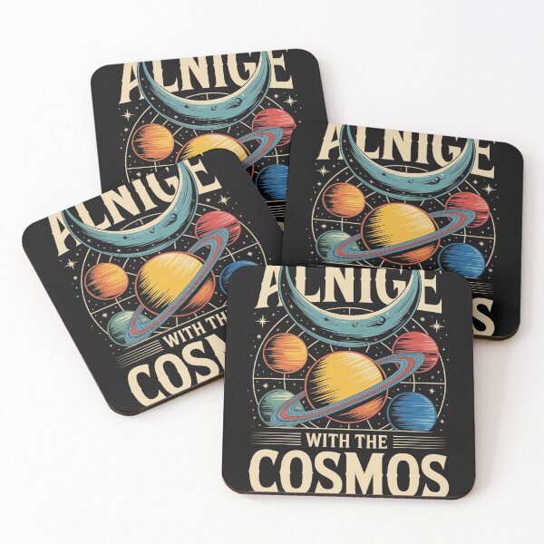 Item preview, Align with the Cosmos Retro Planetary Alignment Astronomy Graphic designed and sold by Hannoreuter11.