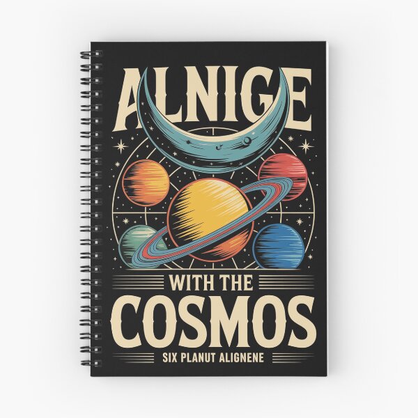 Item preview, Align with the Cosmos Retro Planetary Alignment Astronomy Graphic designed and sold by Hannoreuter11.