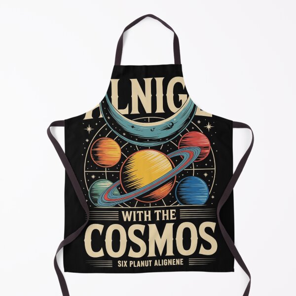 Item preview, Align with the Cosmos Retro Planetary Alignment Astronomy Graphic designed and sold by Hannoreuter11.