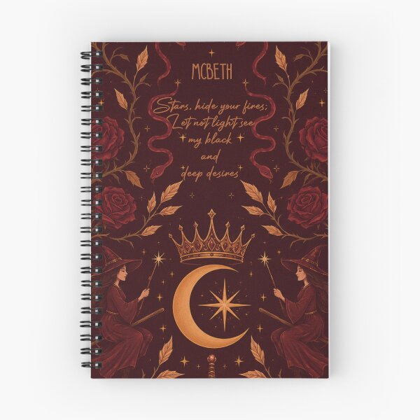 Item preview, Macbeth Quote – Dark Academia Literature Art designed and sold by · GAMING SOUL ·.