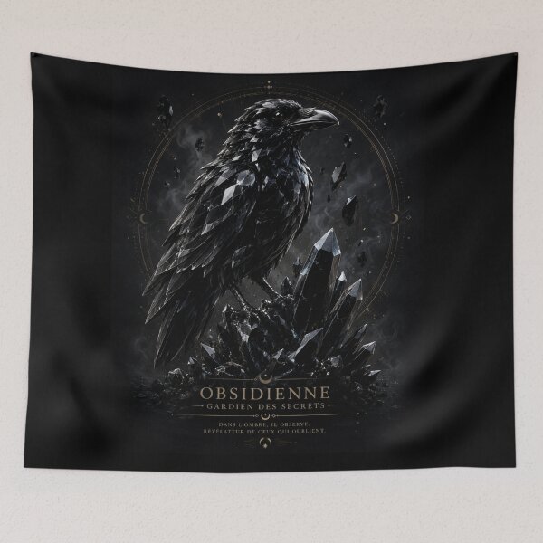 Item preview, Obsidian Raven Guardian designed and sold by Axokris.