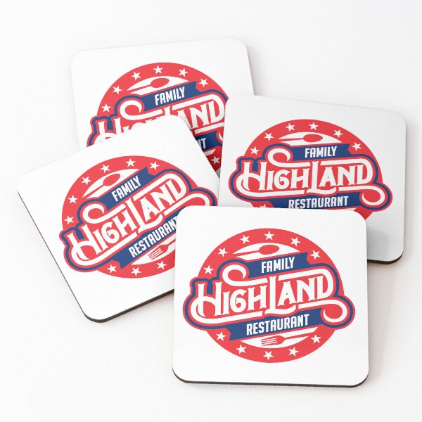 Item preview, Family Highland Restaurant Retro American Style Logo designed and sold by kimgrq.