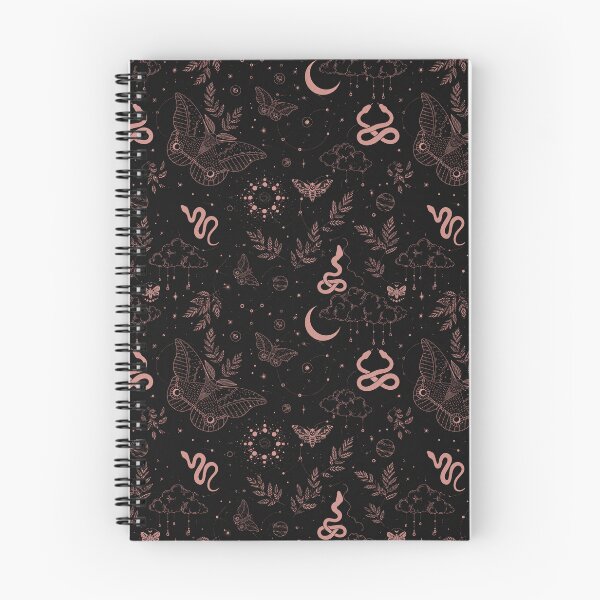 Item preview, Celestial Moth Pattern – Dark Academia Lunar Witch designed and sold by · GAMING SOUL ·.
