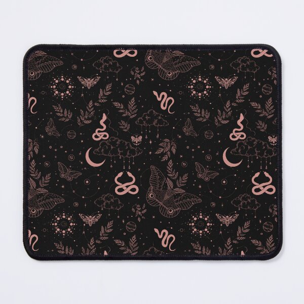 Item preview, Celestial Moth Pattern – Dark Academia Lunar Witch designed and sold by · GAMING SOUL ·.