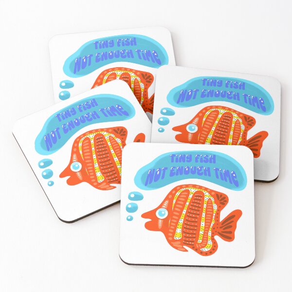 Item preview, Tiny fish not enough time designed and sold by givepineapple.