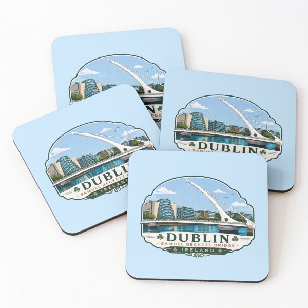 Item preview, Samuel Beckett Bridge, Dublin, Ireland designed and sold by Myra365Art.