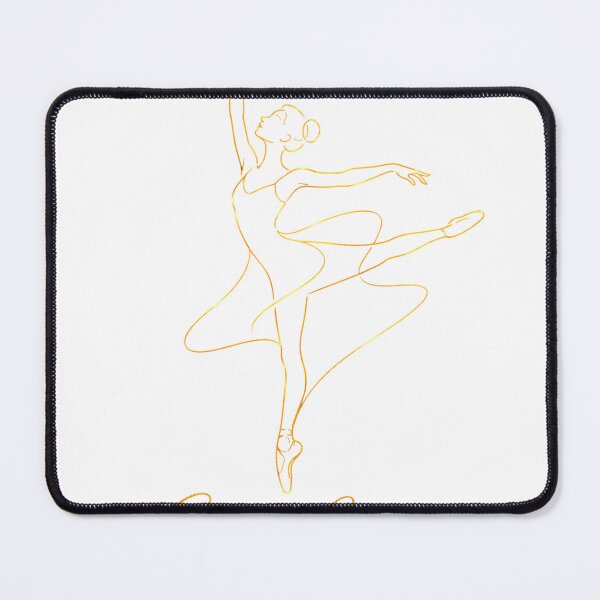 Item preview, Grace in Motion | Minimalist One Line Ballerina Dance T-Shirt designed and sold by CalmMandala.