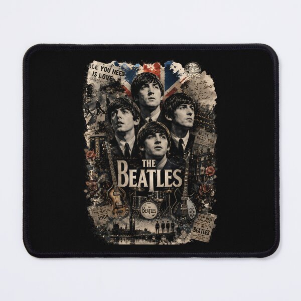 Item preview, the beatles vintage british rock abbey road retro designed and sold by Hajibana.