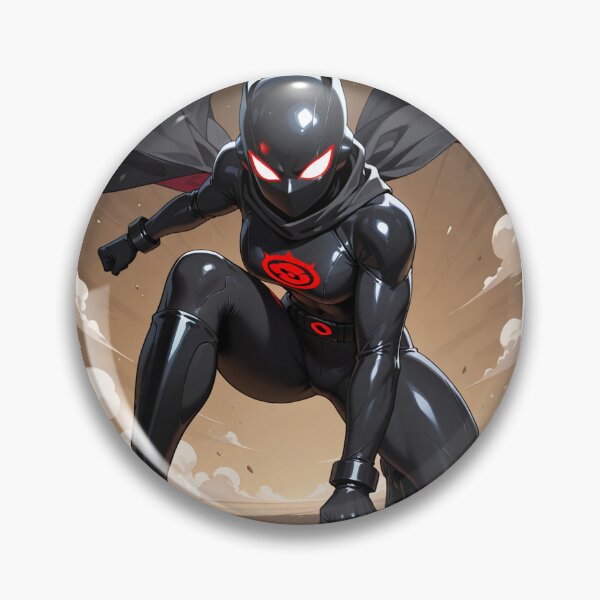 Item preview, Superhero - Stylized Warrior, Night Defender in High-Tech Suit designed and sold by AnimeShin.