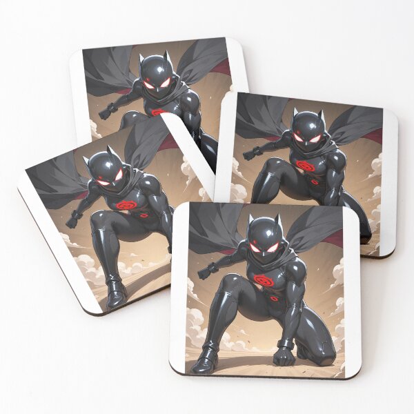 Item preview, Superhero - Stylized Warrior, Night Defender in High-Tech Suit designed and sold by AnimeShin.