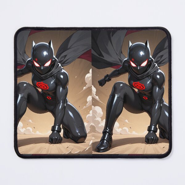 Item preview, Superhero - Stylized Warrior, Night Defender in High-Tech Suit designed and sold by AnimeShin.